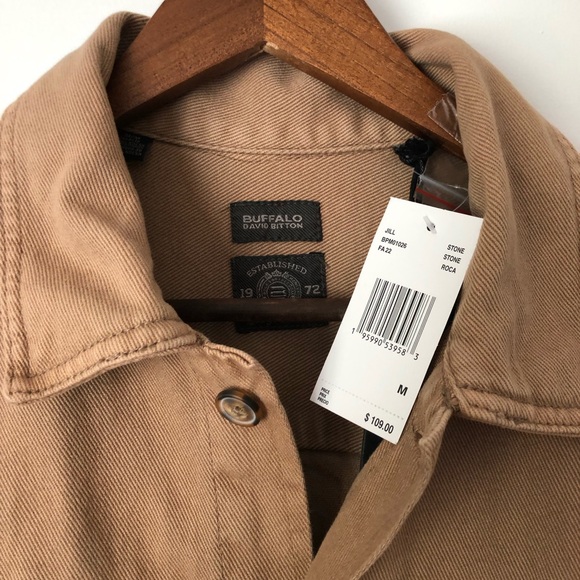 Buffalo canvas shirt jacket - Picture 3 of 4